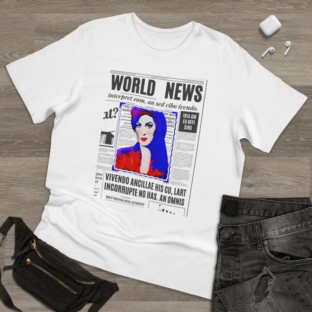 World News AMY WHINEHOUSE Unisex Deluxe T-shirt