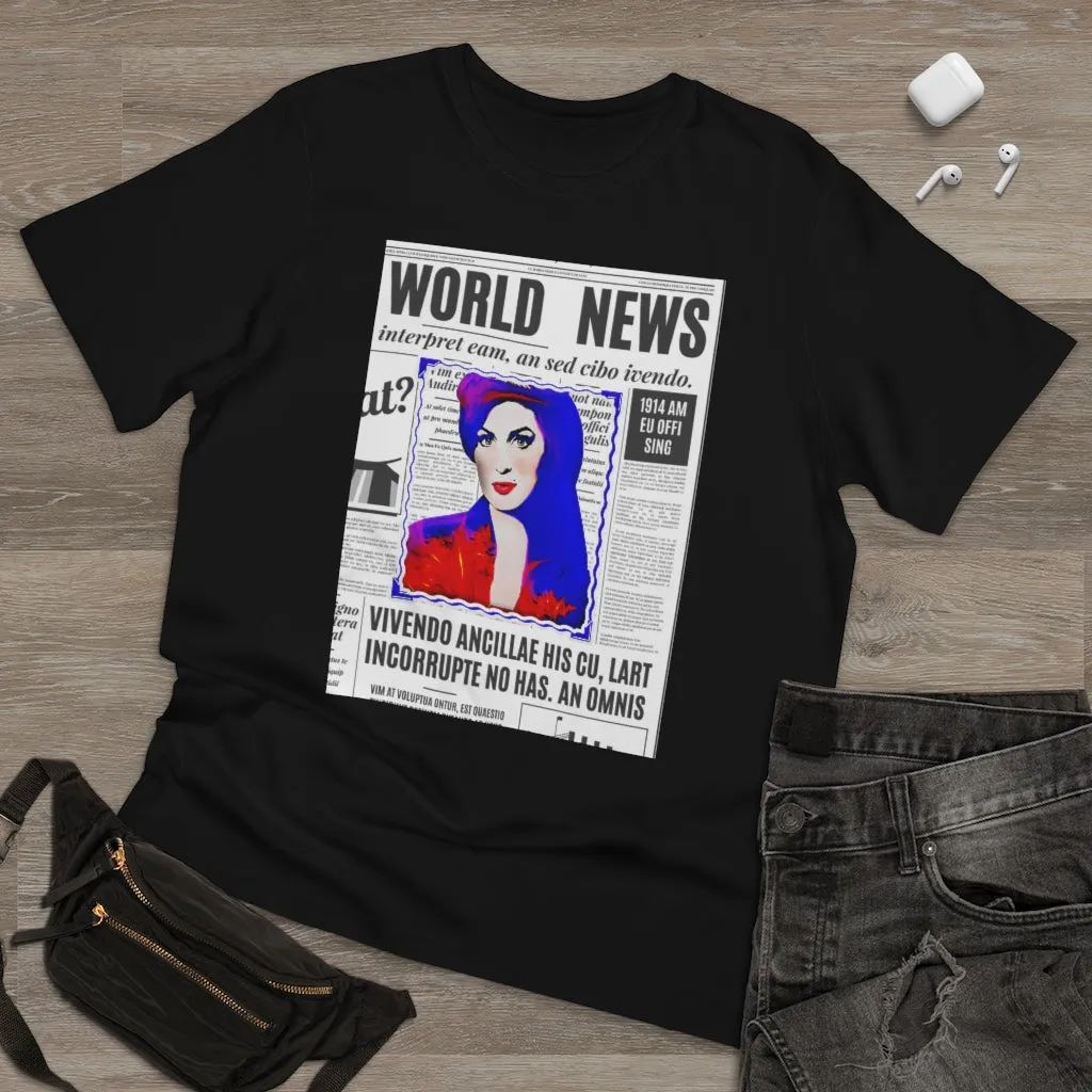 World News AMY WHINEHOUSE Unisex Deluxe T-shirt