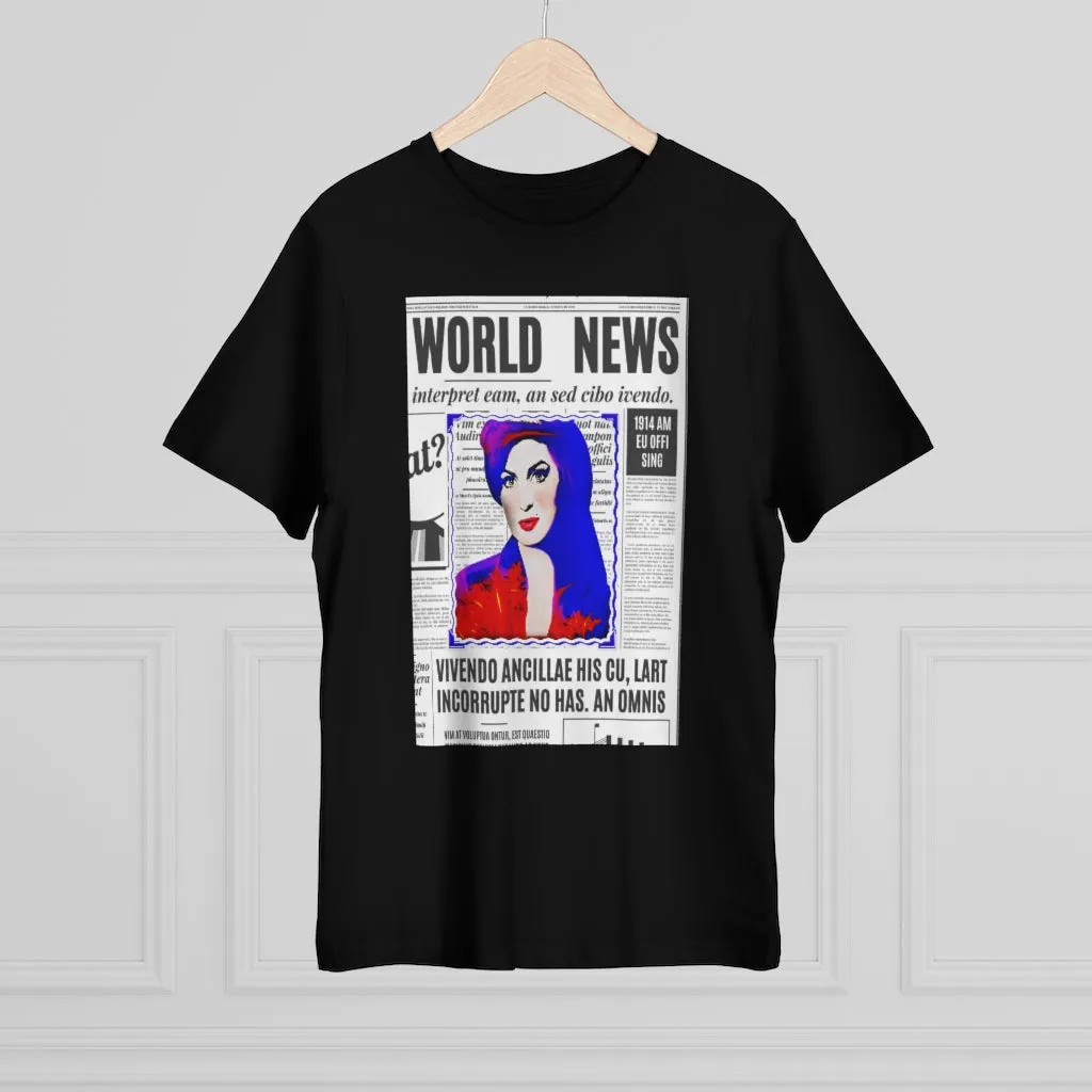 World News AMY WHINEHOUSE Unisex Deluxe T-shirt