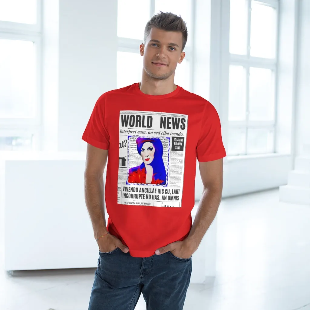 World News AMY WHINEHOUSE Unisex Deluxe T-shirt