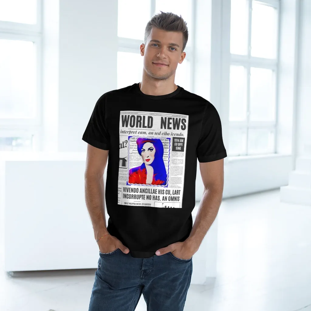 World News AMY WHINEHOUSE Unisex Deluxe T-shirt