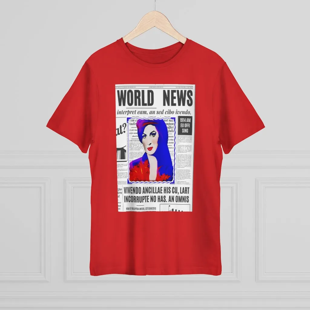 World News AMY WHINEHOUSE Unisex Deluxe T-shirt