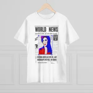 World News AMY WHINEHOUSE Unisex Deluxe T-shirt