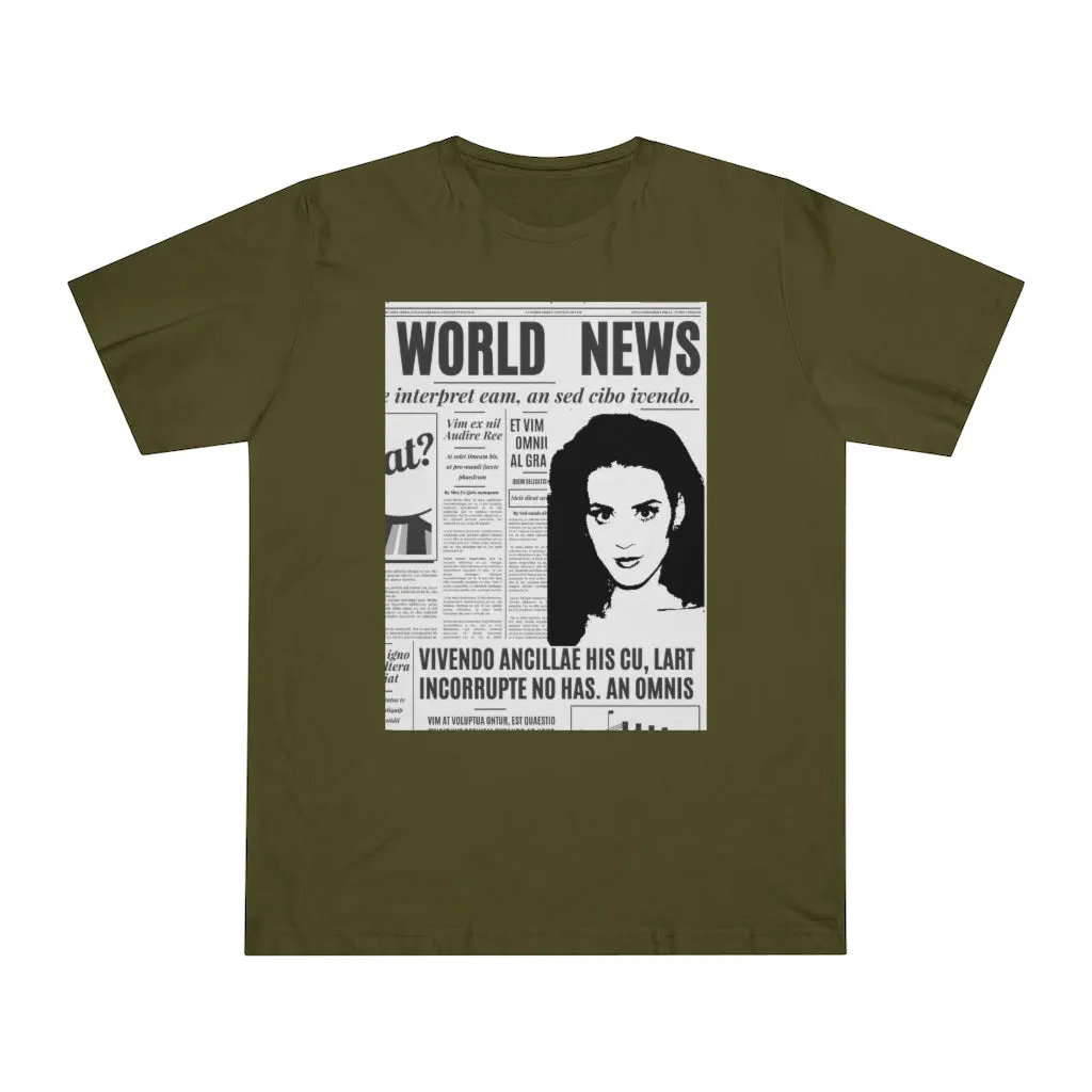 World News KATY PERRY Unisex Deluxe T-shirt