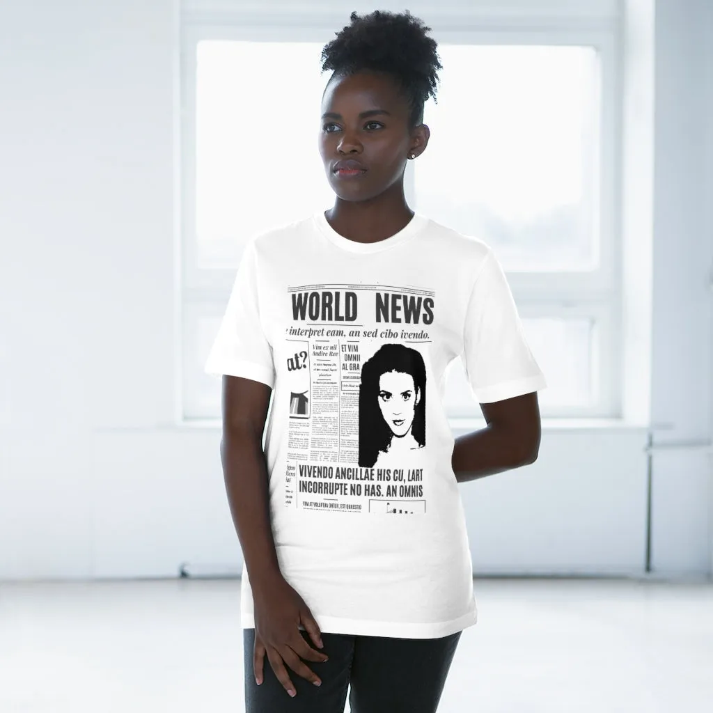 World News KATY PERRY Unisex Deluxe T-shirt