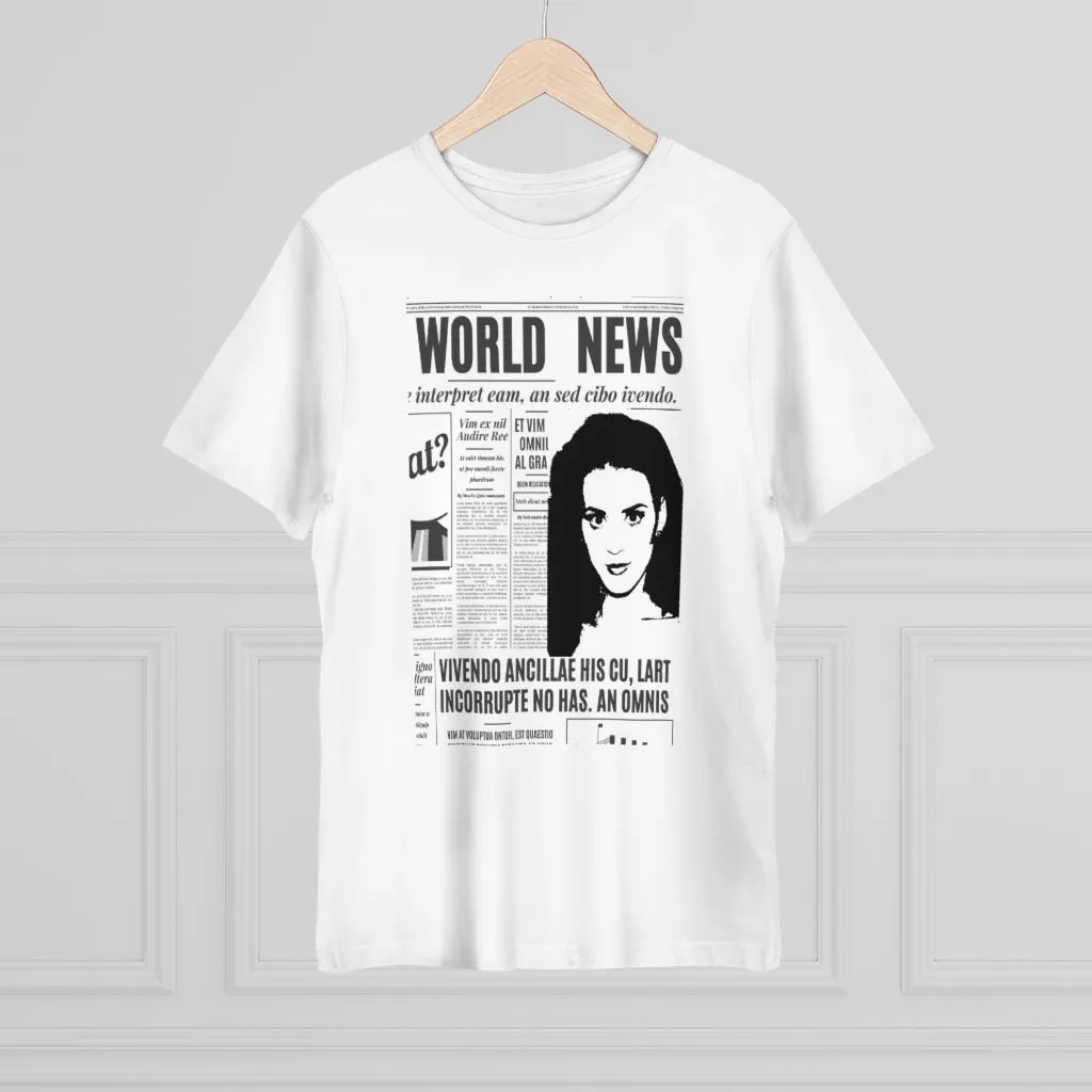 World News KATY PERRY Unisex Deluxe T-shirt