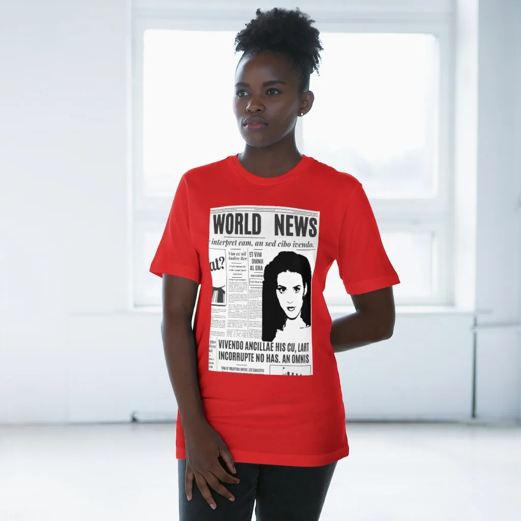 World News KATY PERRY Unisex Deluxe T-shirt