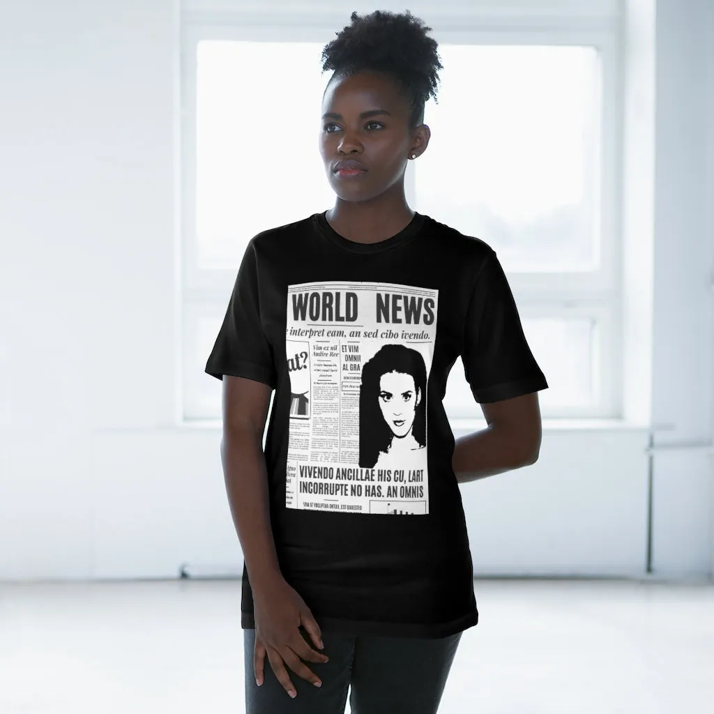 World News KATY PERRY Unisex Deluxe T-shirt