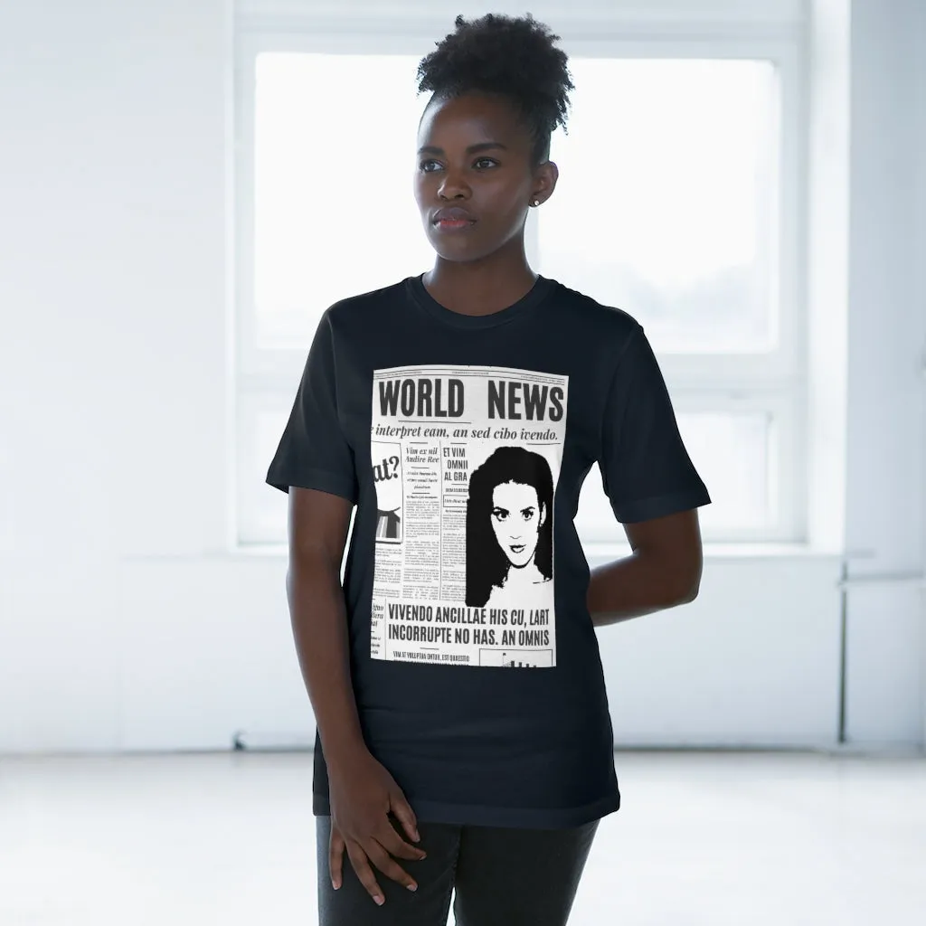 World News KATY PERRY Unisex Deluxe T-shirt