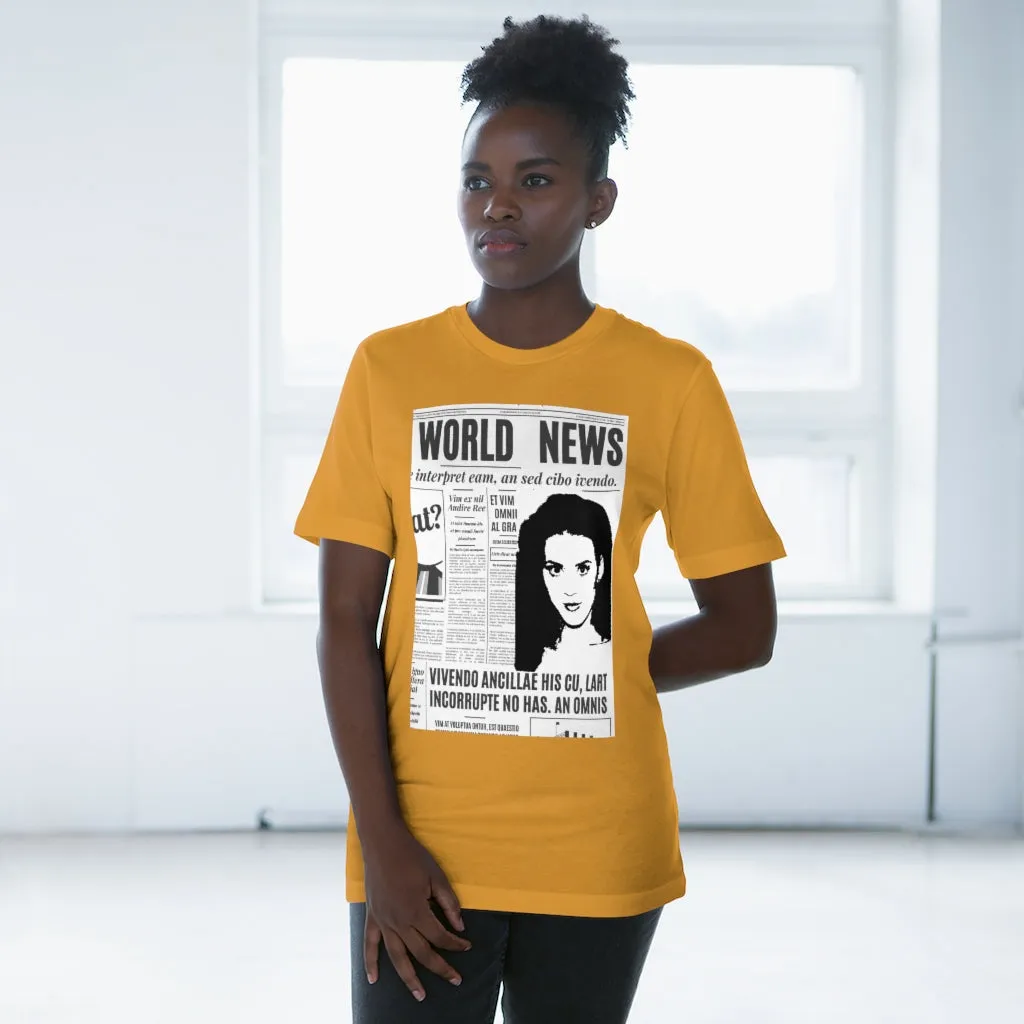 World News KATY PERRY Unisex Deluxe T-shirt