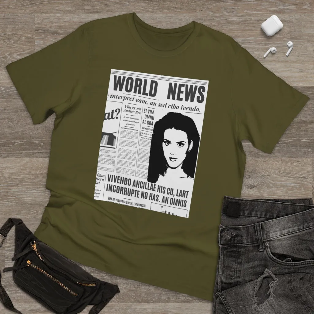 World News KATY PERRY Unisex Deluxe T-shirt