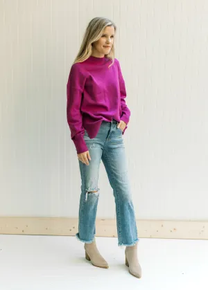 X Magenta Sweater