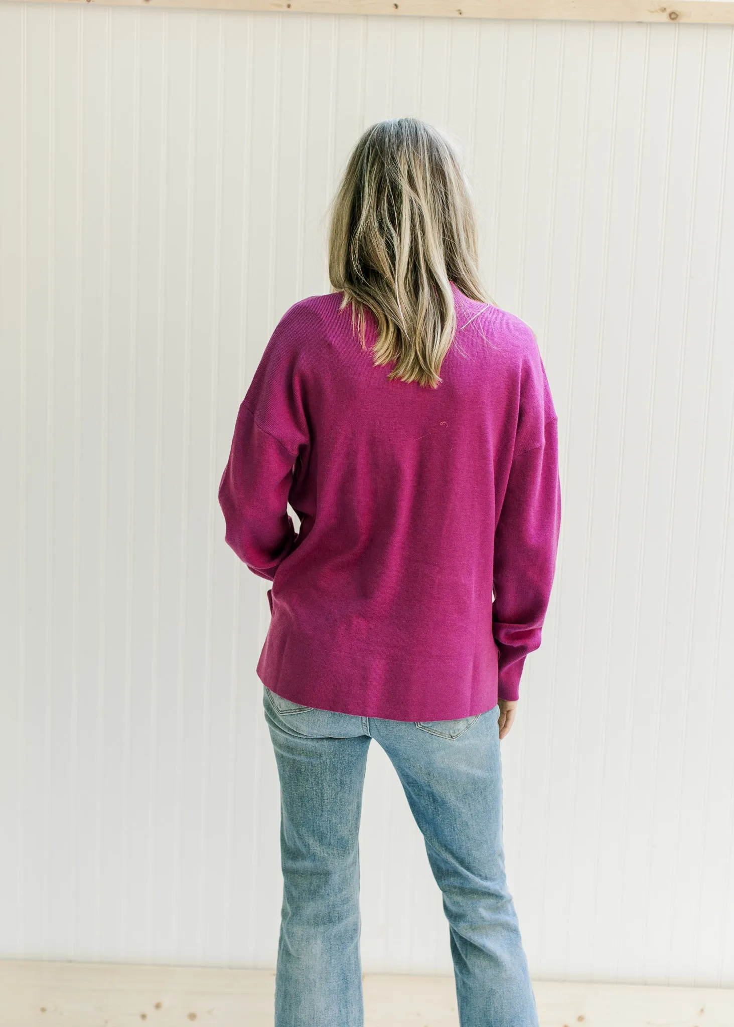 X Magenta Sweater
