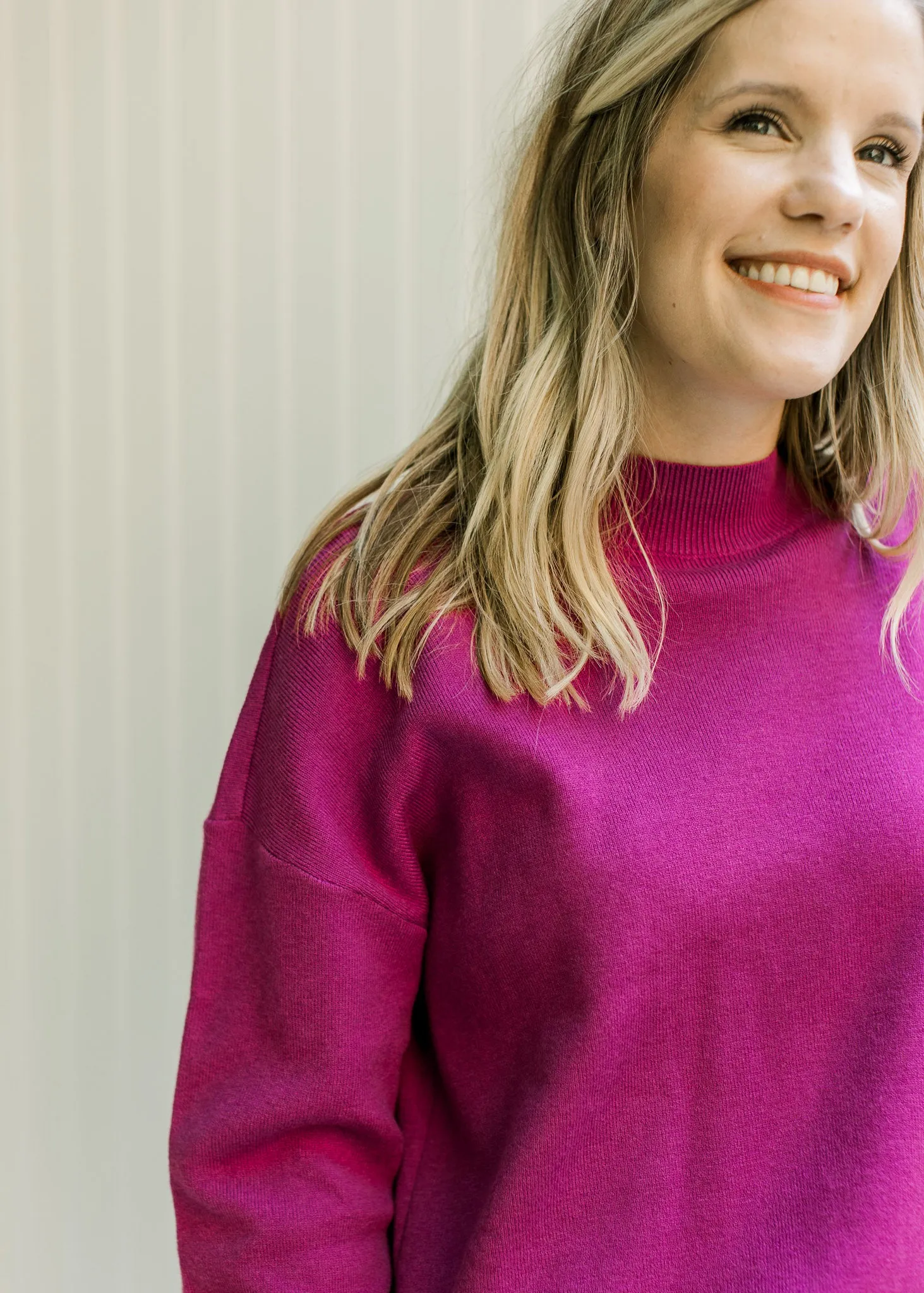 X Magenta Sweater