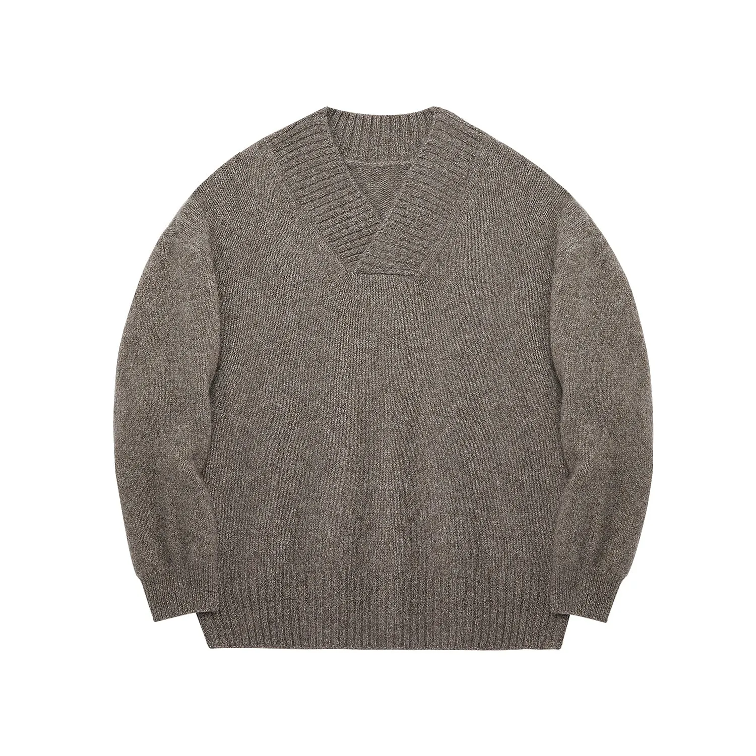 Yak and Wool V-Neck Sweater