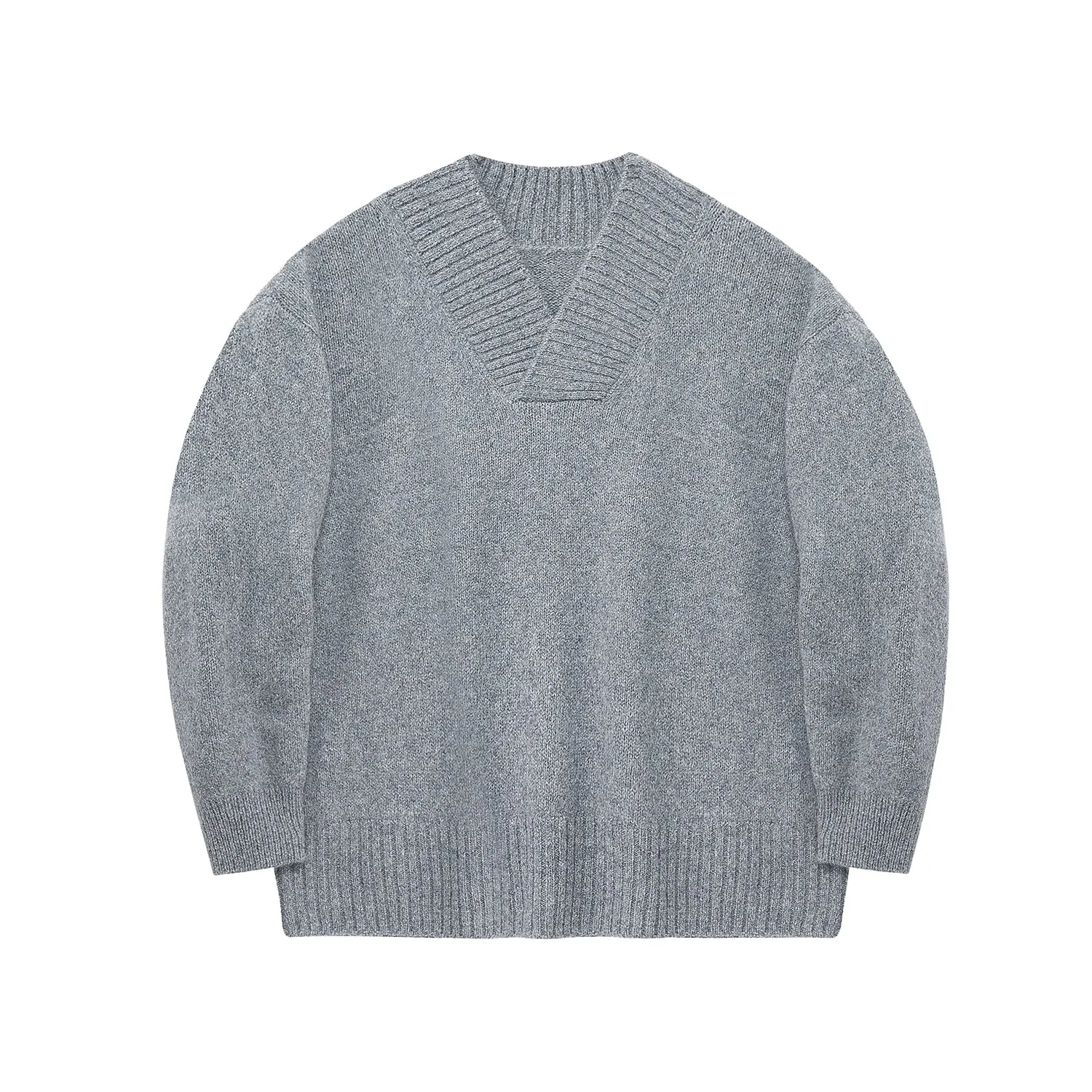 Yak and Wool V-Neck Sweater