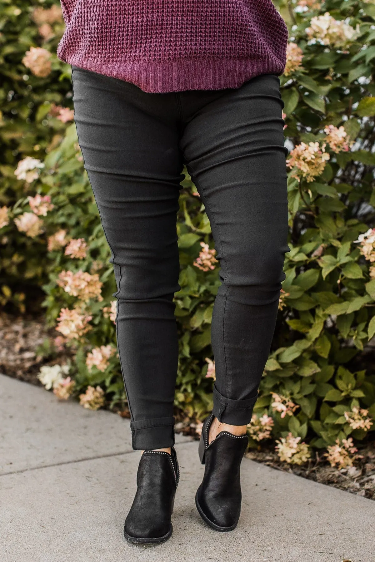 YMI Mid-Rise Jeggings- Dahlia Wash