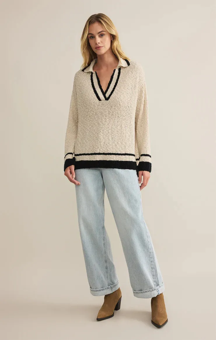 Z Supply Hammond Polo Sweater