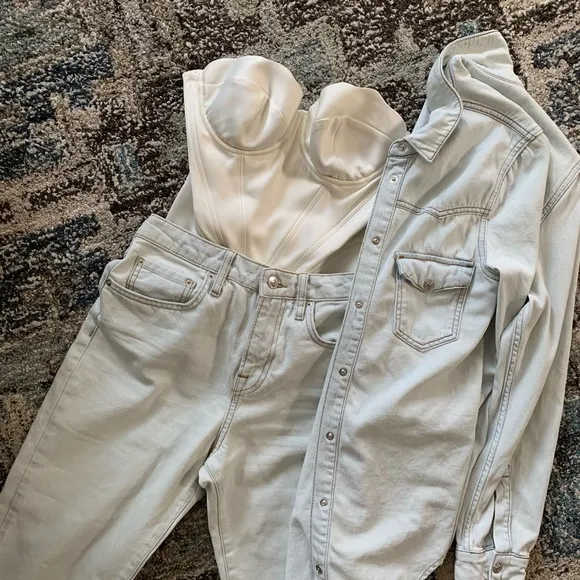 Zara jeans( run small)