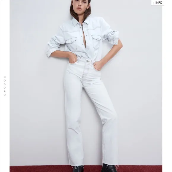 Zara jeans( run small)